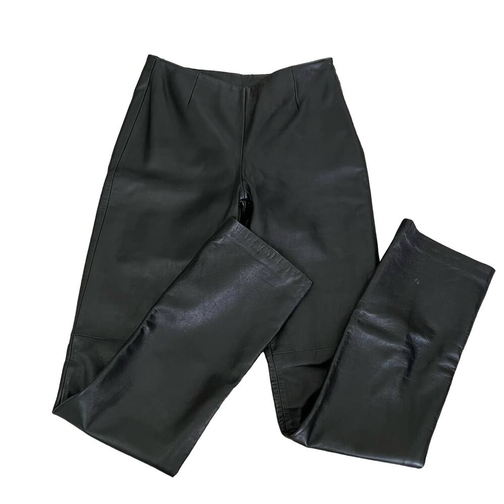 Hugo Buscati Classic Black Straight Leg Trousers